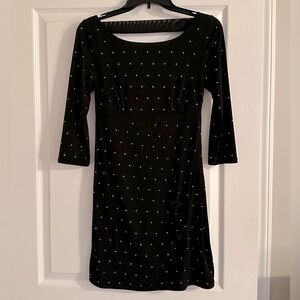 Express rhinestone dress